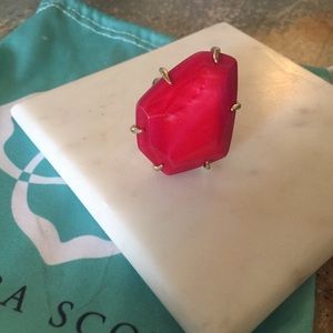 Kendra Scott Megan Ring in Red